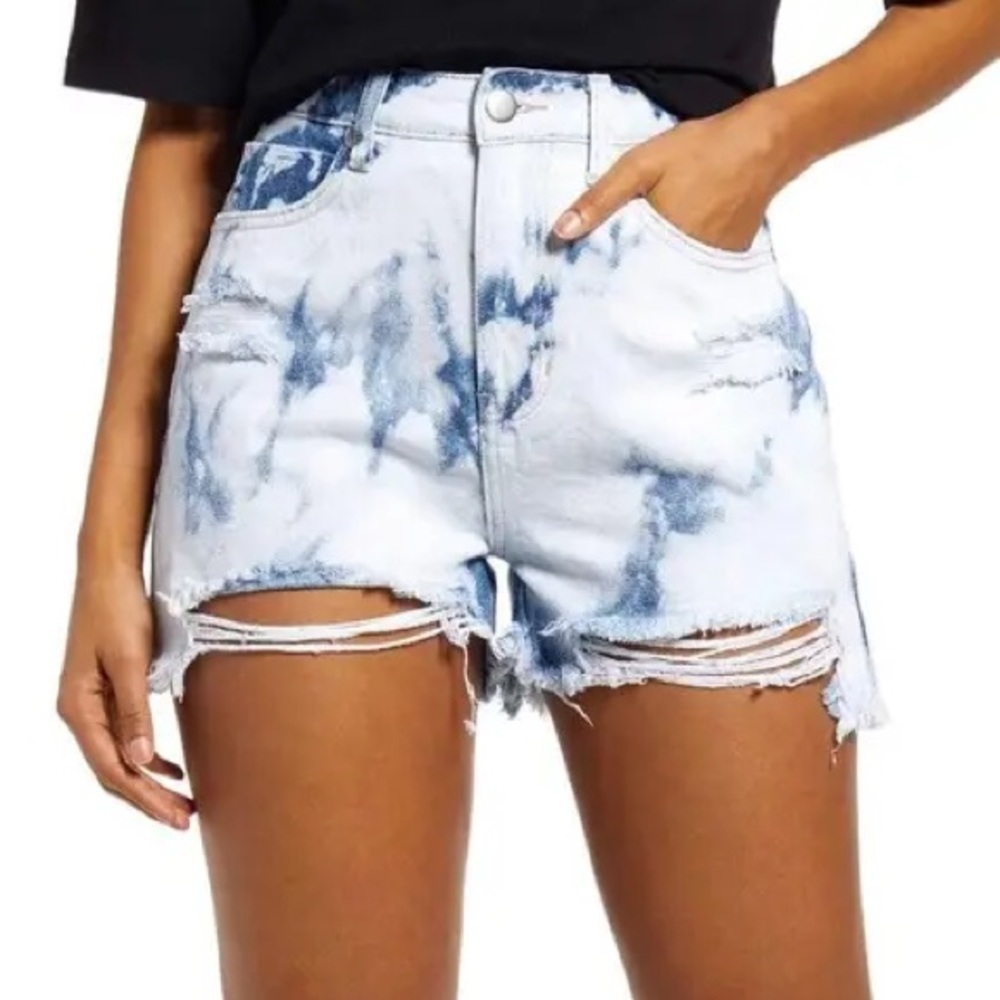 BNWT Nordstrom B.P. cut off high waisted shorts Sz. 25
